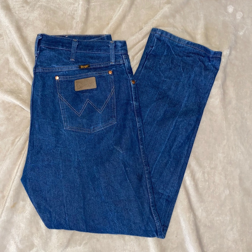 Mens Wrangler Cowboy Cut Jeans